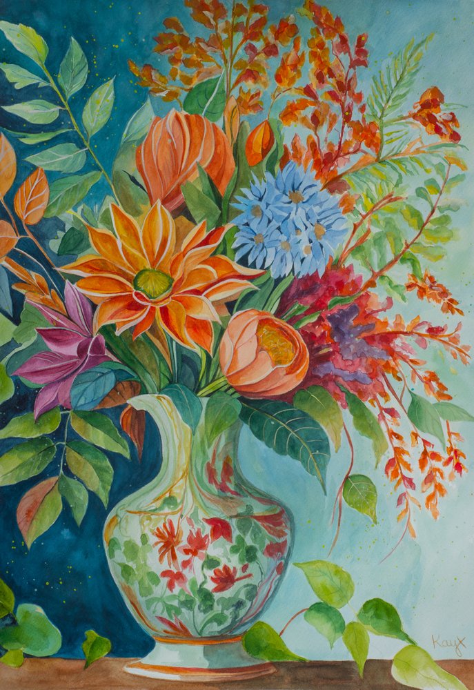Bouquet de fleurs éclatant - Kay Shanley