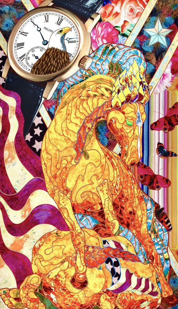 Collage patriotique sur le thème du cheval - Kostyantin Malginov