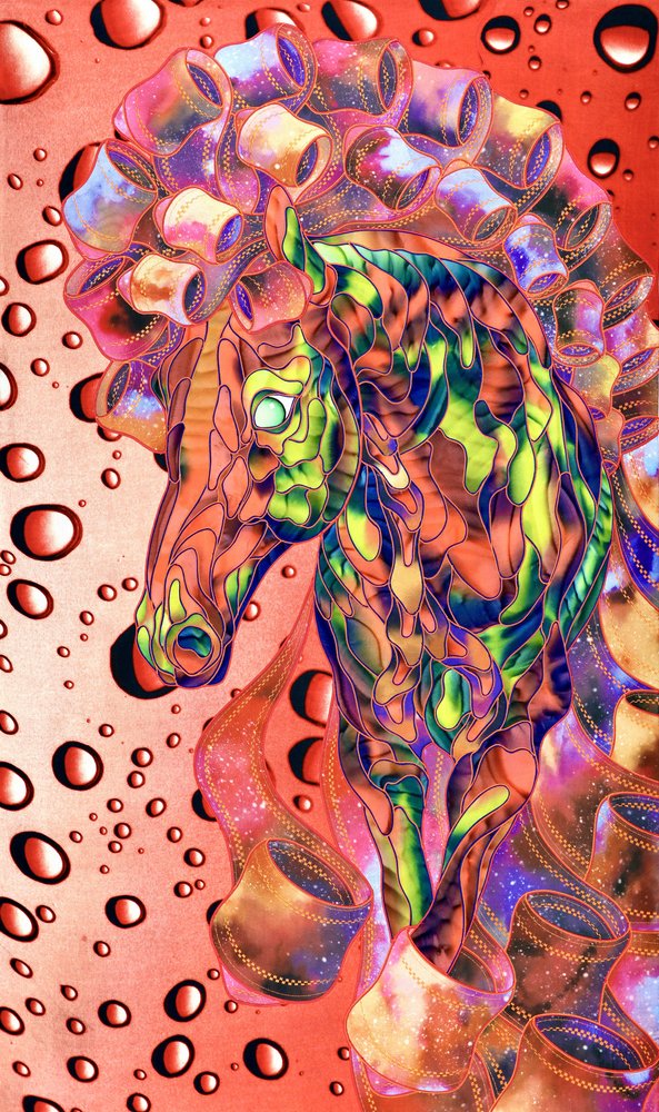 Un cheval fantastique plein de vie - Kostyantin Malginov