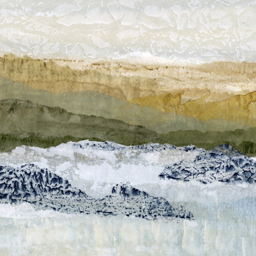 Couches abstraites de montagnes - Lara Eckerman