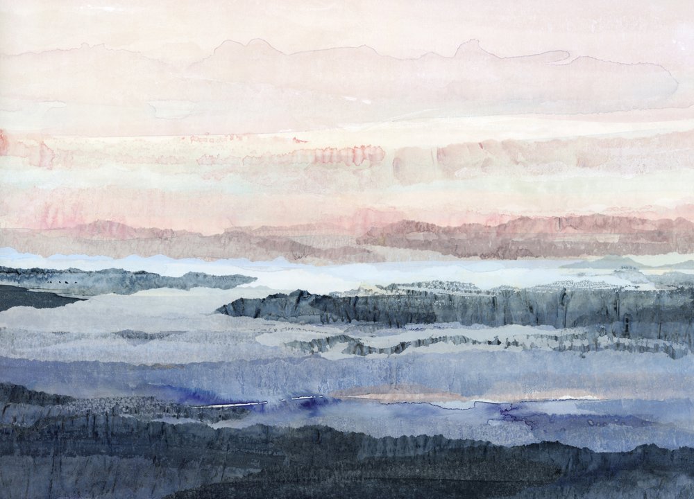 Les teintes oniriques de la montagne - Lara Eckerman