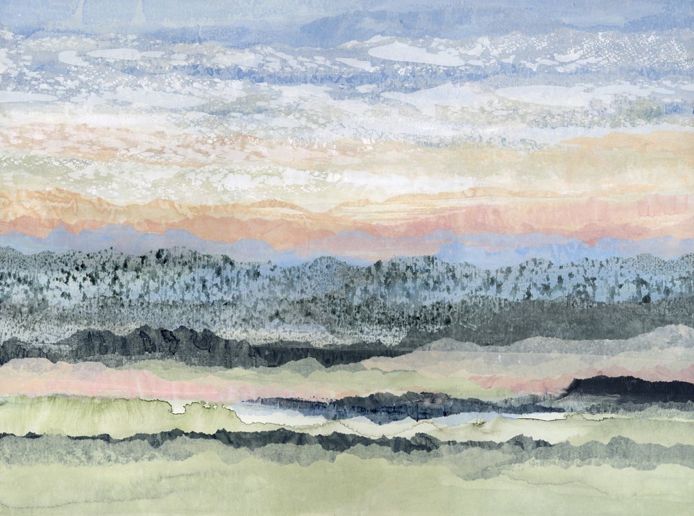Paysage serein en couches - Lara Eckerman
