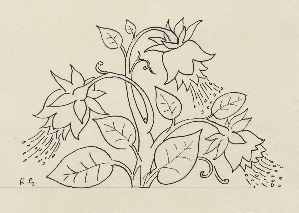 Arbuste à fleurs - Leo Gestel