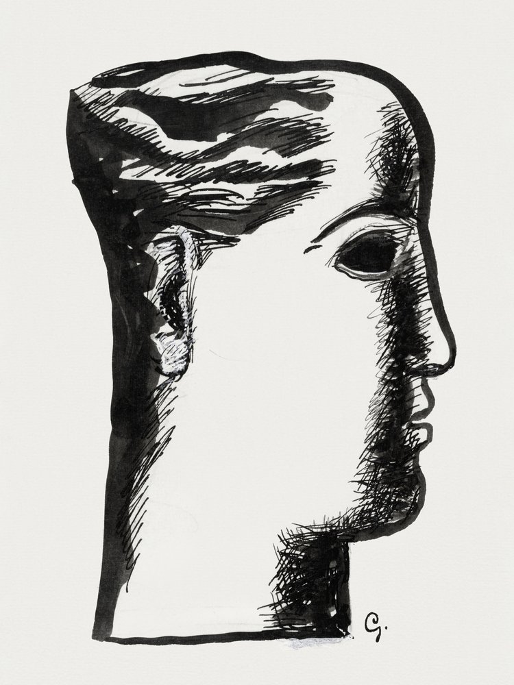 Tête de femme (vers 1891–1941) - Leo Gestel