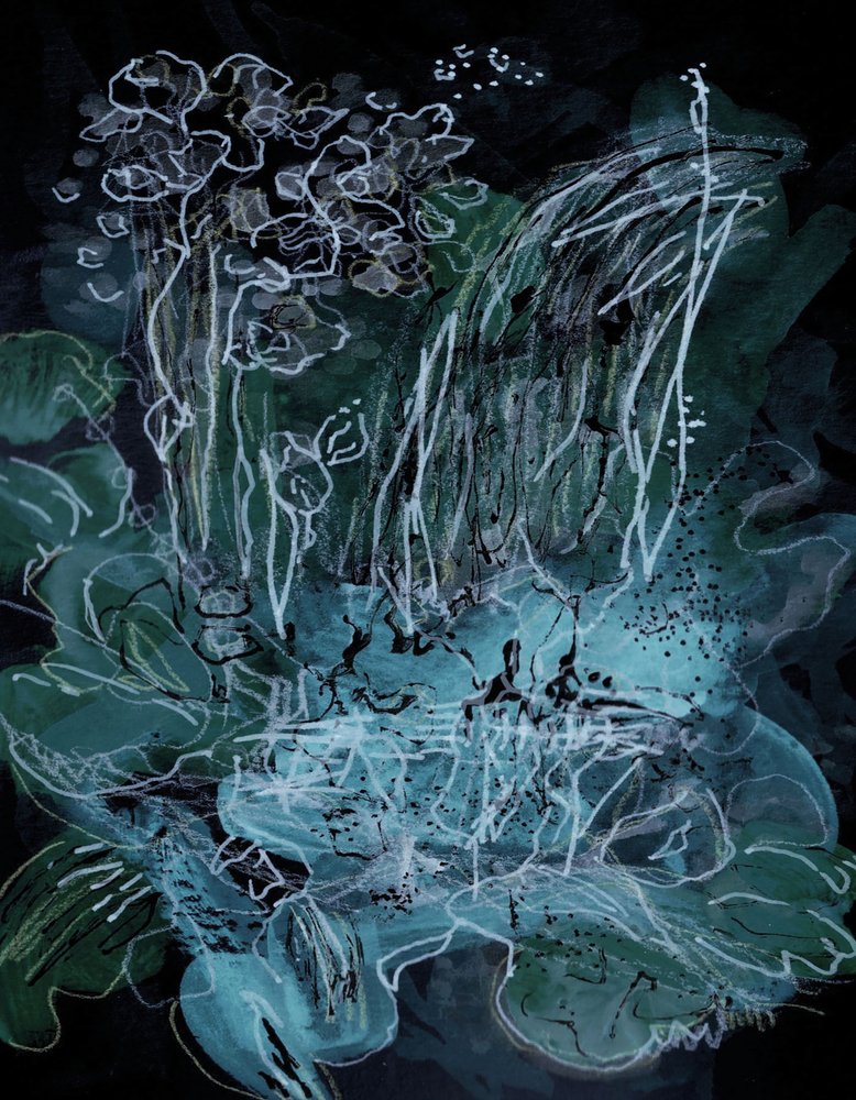 Jardin aquatique éthéré - Lori Ann Folz