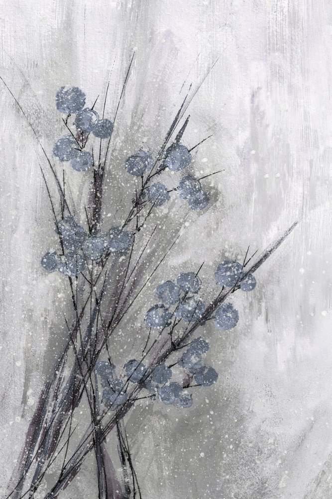 Branches bleues givrées - Lori Ann Folz
