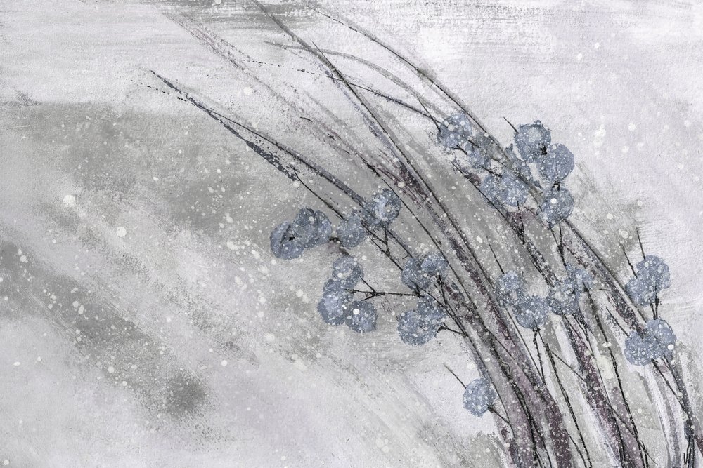Branches hivernales scintillantes - Lori Ann Folz