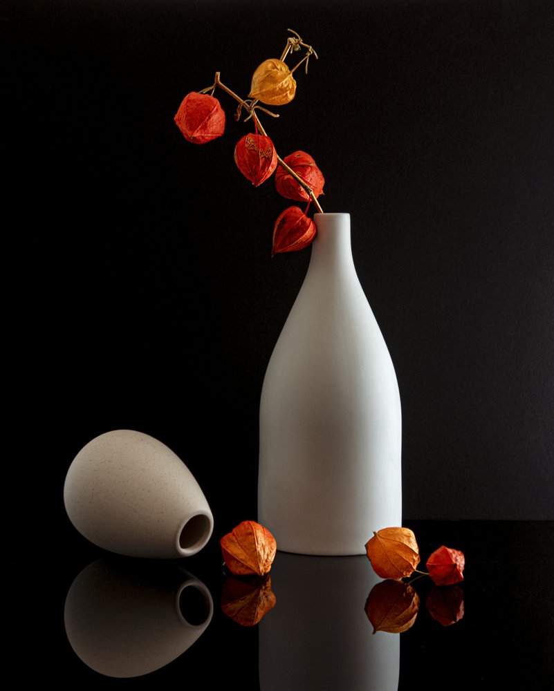 Nature morte avec lanterne chinoise moderne - Louie Luo