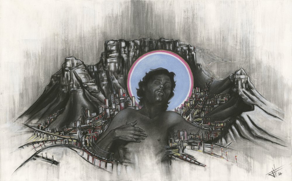 Jésus au-dessus du Cap - Lourens Joubert