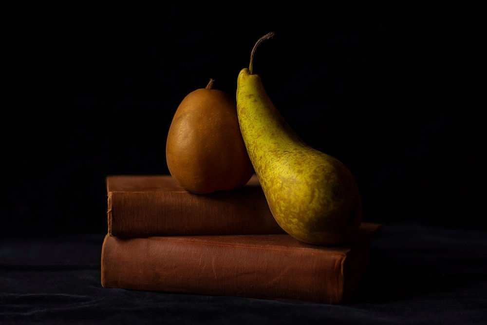 Poires chaudes et livres - Ludmila Shumilova
