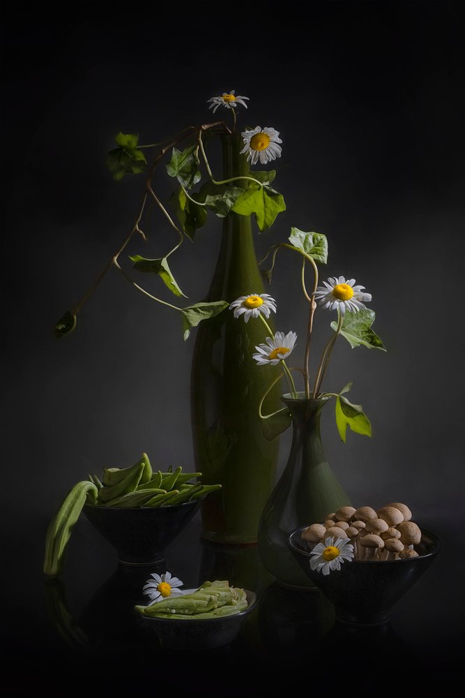 Marguerites et produits frais - Lydia Jacobs