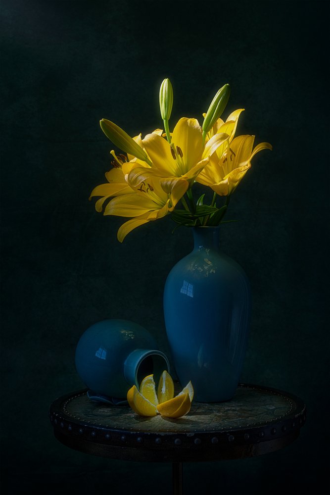 Lys spectaculaires et citron - Lydia Jacobs