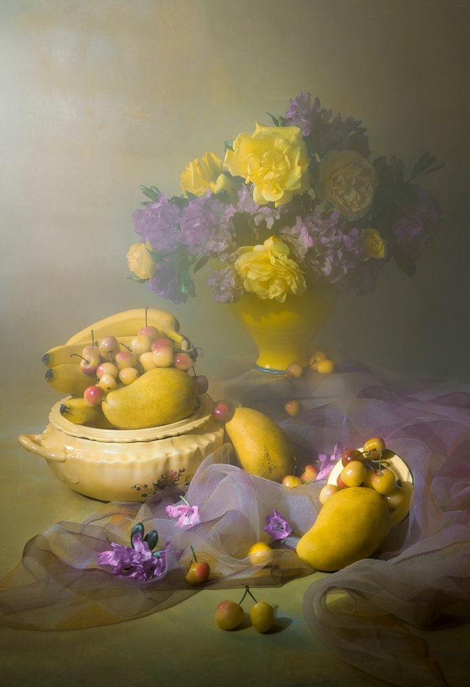 Fruits et fleurs élégants - Lydia Jacobs