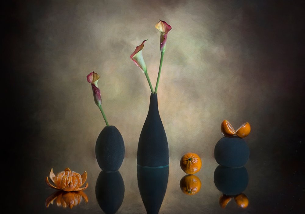 Lys Calla « Moody » orange - Lydia Jacobs