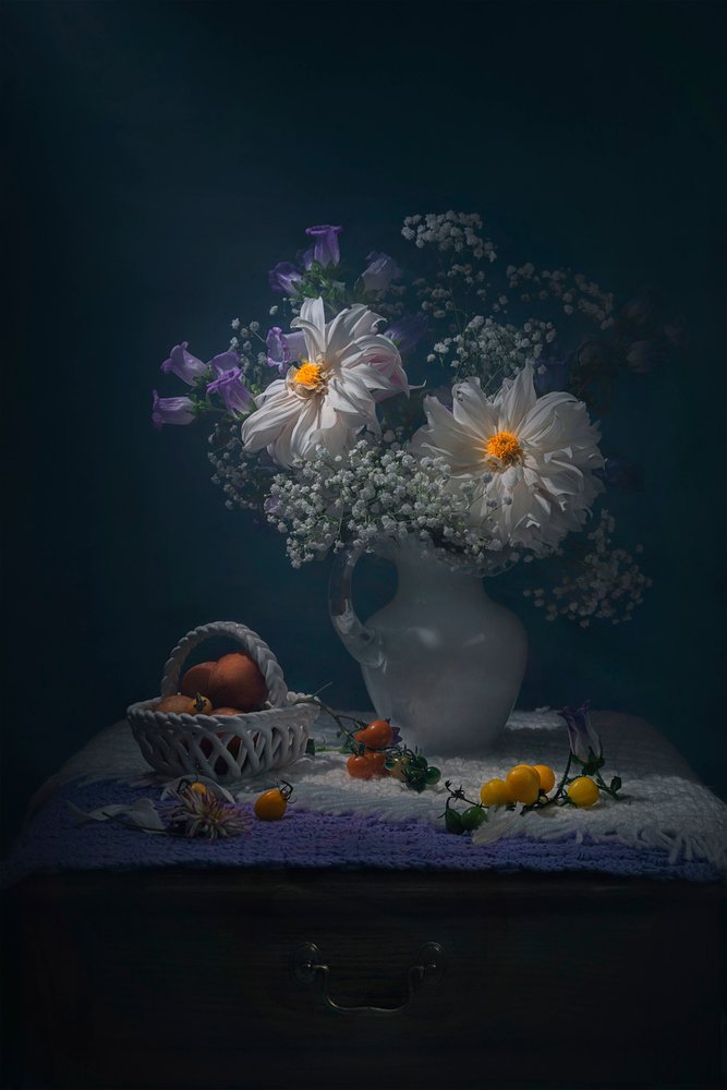 Nature morte florale à l