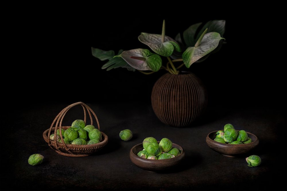 Nature morte « Moody Sprouts » - Lydia Jacobs