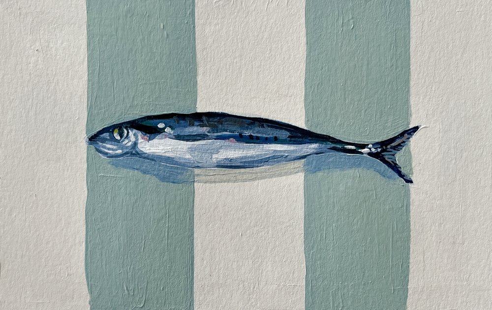 Rayures bleu marine - Madison Phipps