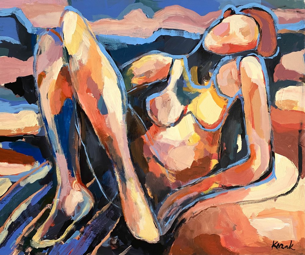 Nu féminin abstrait - Magdalena  Krzak