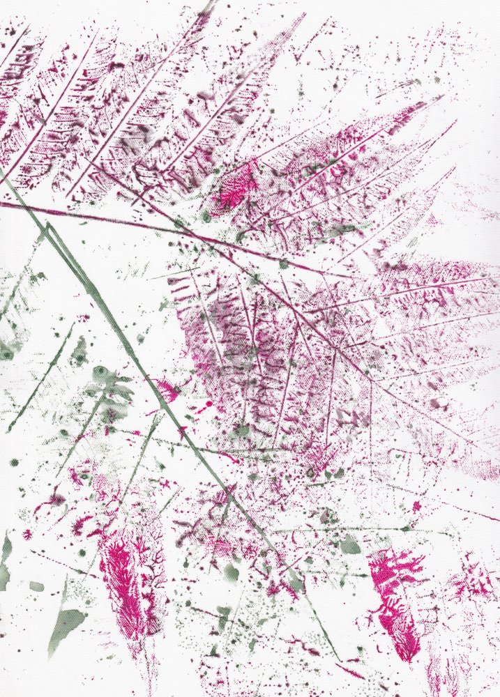 Feuilles de fougère abstraites - Maira Ribena