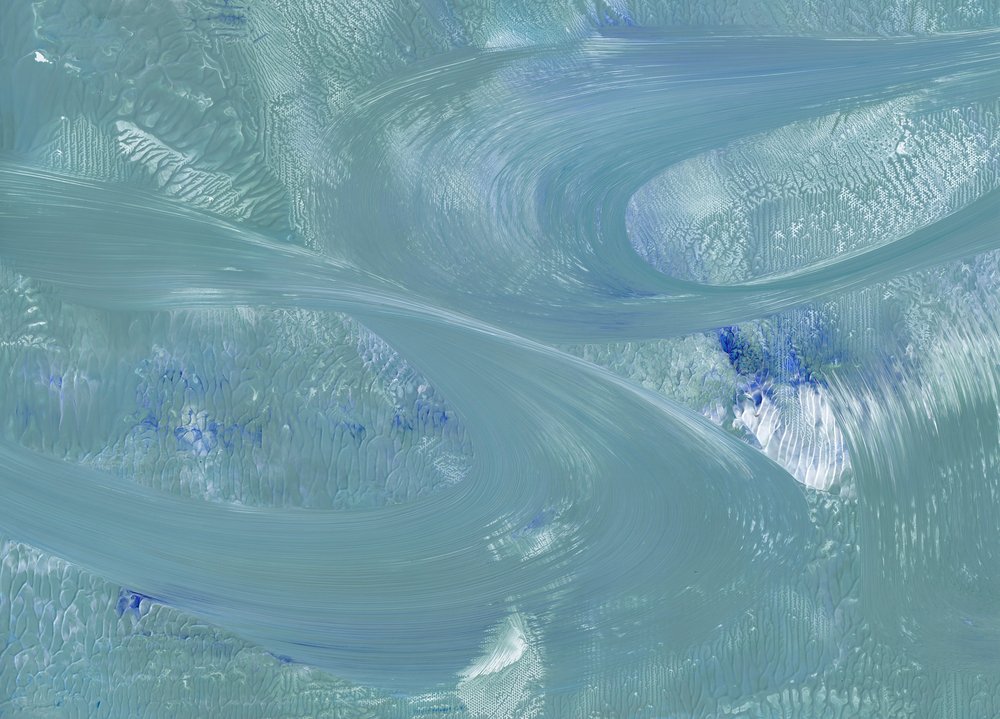 Flux dynamique bleu sarcelle - Maira Ribena