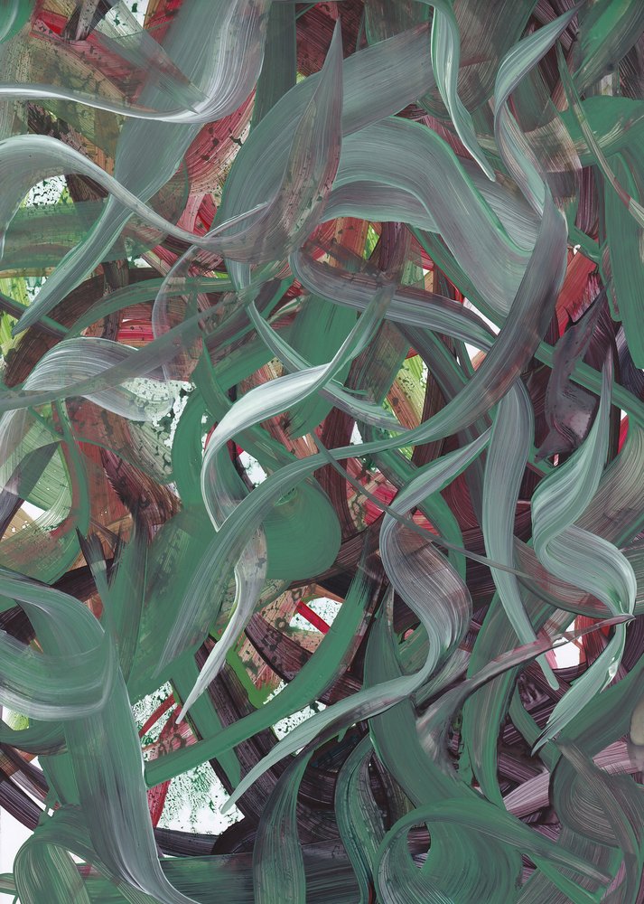 Abstrait vert fluide - Maira Ribena