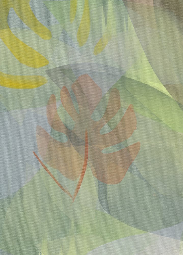 Monstera tropical en couches - Maira Ribena