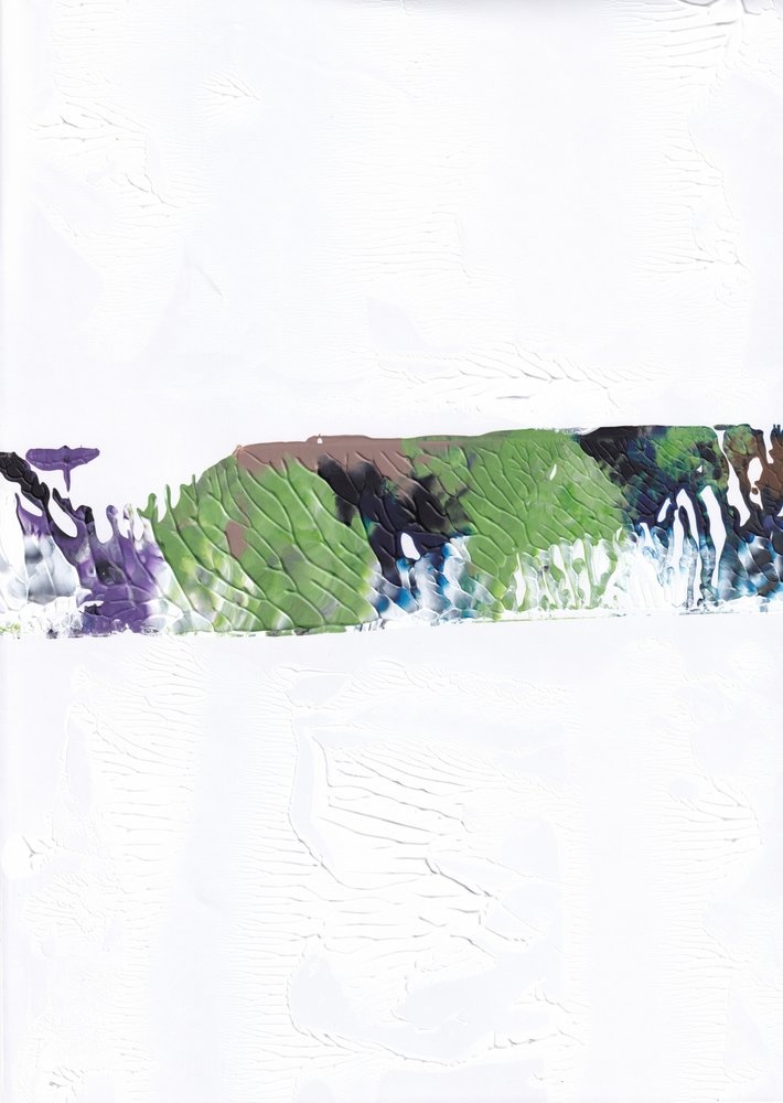 Paysage abstrait serein - Maira Ribena