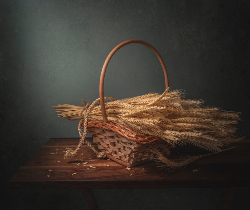 Panier de blé doré - Margareth Perfoncio