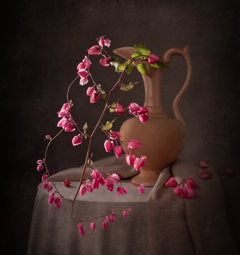 Nature morte rose élégante - Margareth Perfoncio