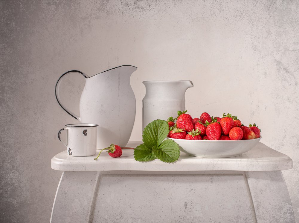 Fraises fraîches d
