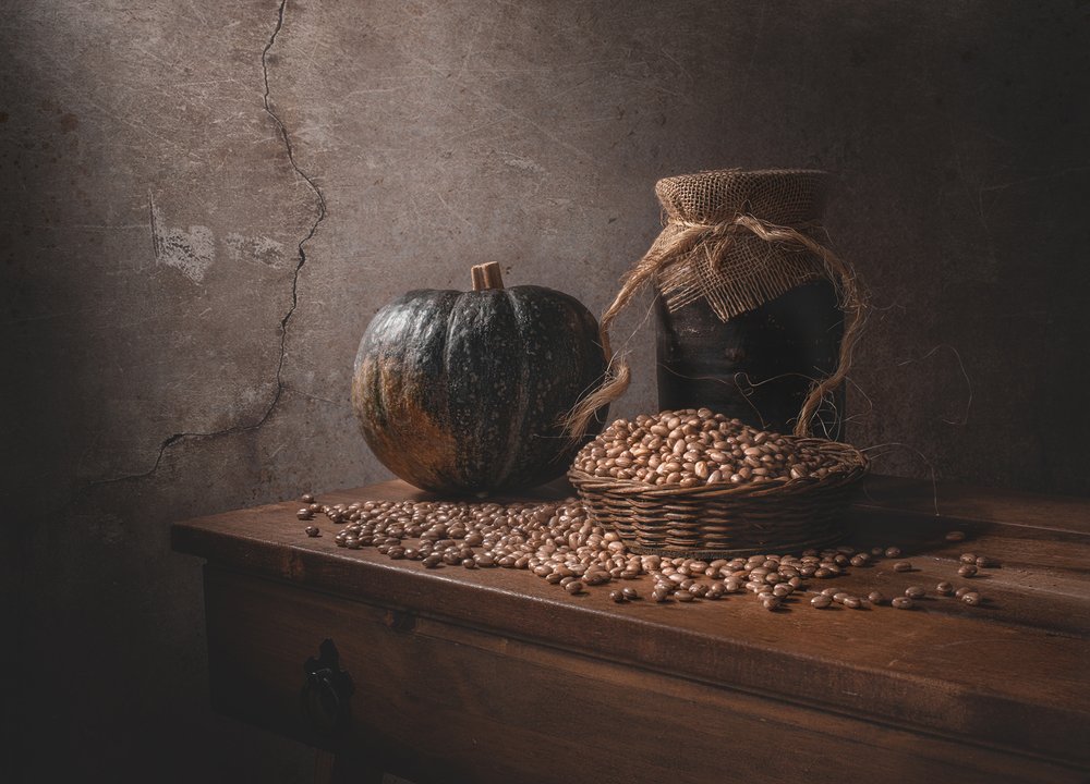 Nature morte rustique d