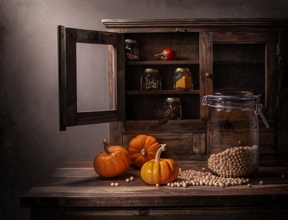 Garde-manger rustique d