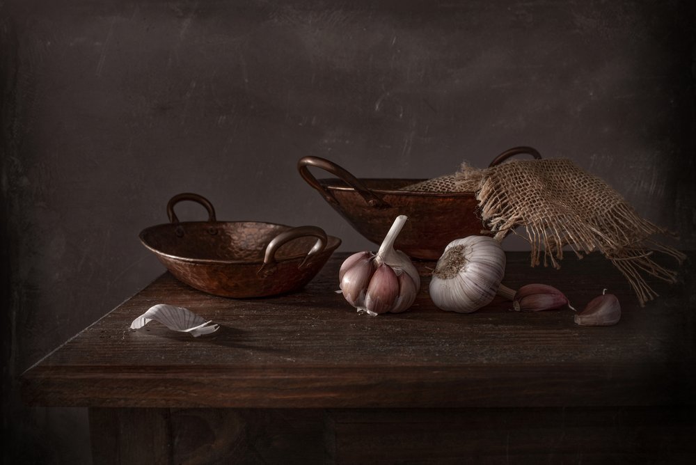 Nature morte rustique à l