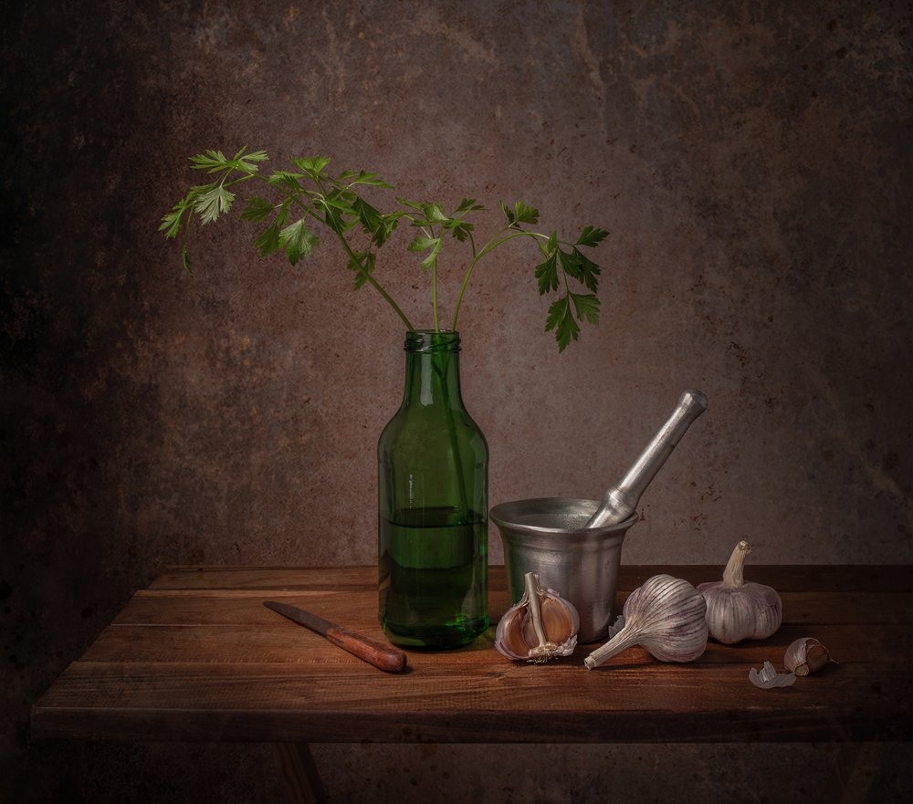 Ingrédients pour une cuisine rustique - Margareth Perfoncio
