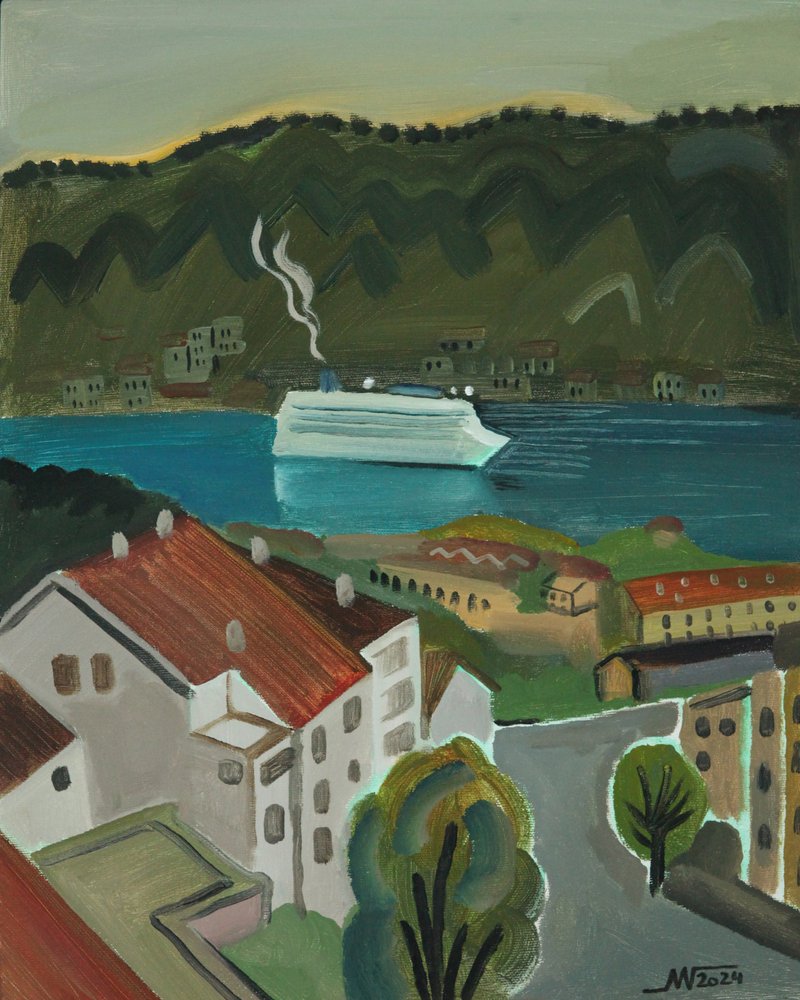Paquebot de croisière « Coastal Harbor » - Marina Gorkaeva