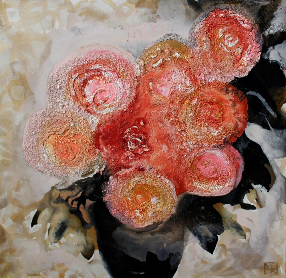 Des roses aux couleurs vives et à la texture riche - Marina Nelson