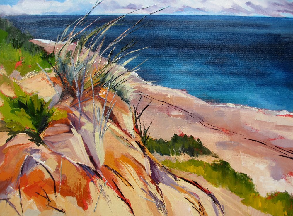 Herbes de plage et dunes - Maxine Shore