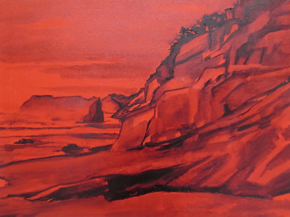 Côte rouge de Mars - Maxine Shore