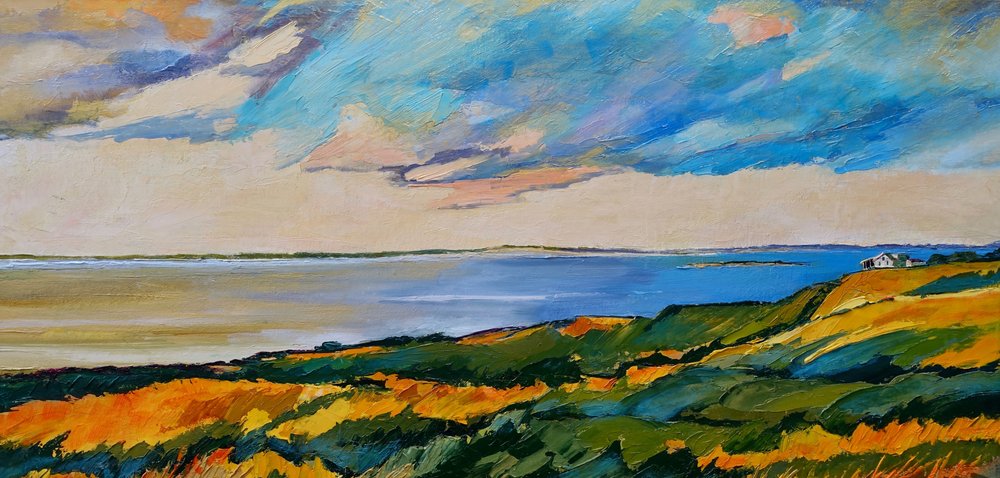 Les champs dorés du bord de mer - Maxine Shore