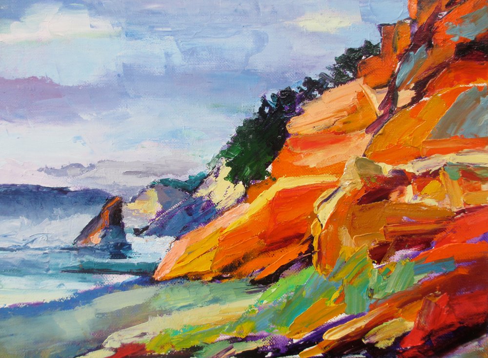 Des falaises côtières pleines de vie - Maxine Shore
