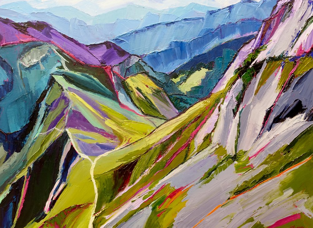 Une vue imprenable sur les montagnes - Maxine Shore