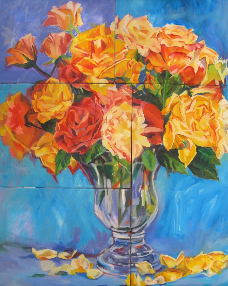 Bouquet de roses éclatantes - Maxine Shore