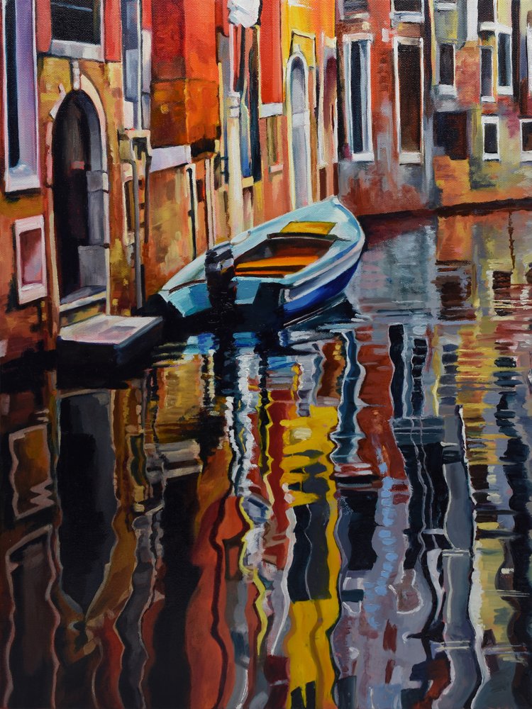 Le bateau « Vibrant Venice » - Maxine Shore