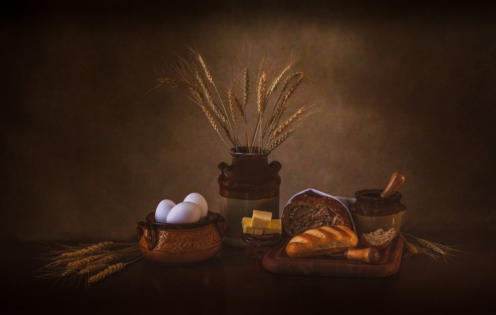 Nature morte « Golden Harvest » - May G
