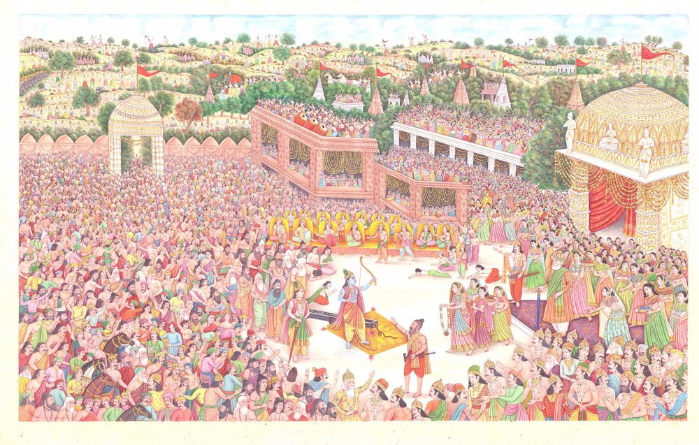 Cérémonie épique indienne - Mirza Baig