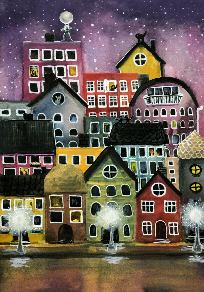 Une nuit fantaisiste en ville - Monica Lindblom