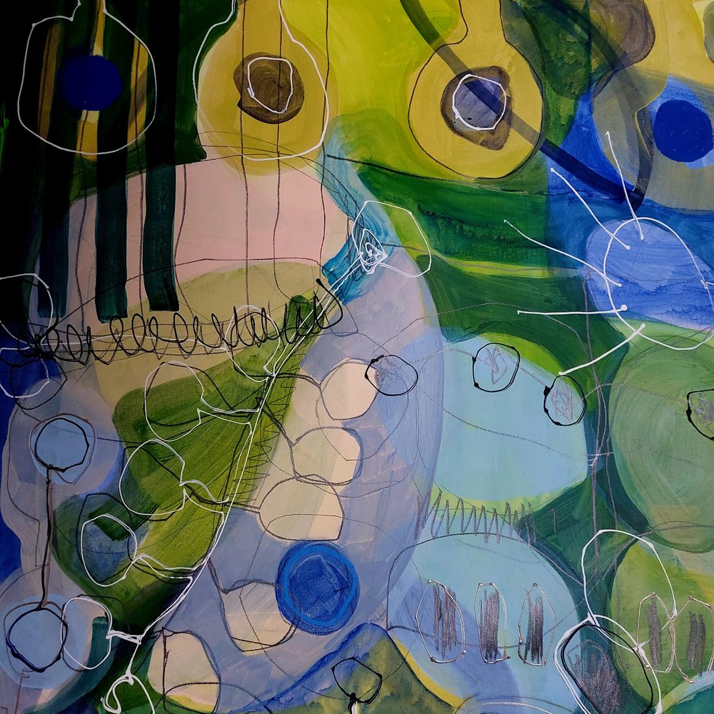 Un flux organique plein de vie - Monika Riethmueller