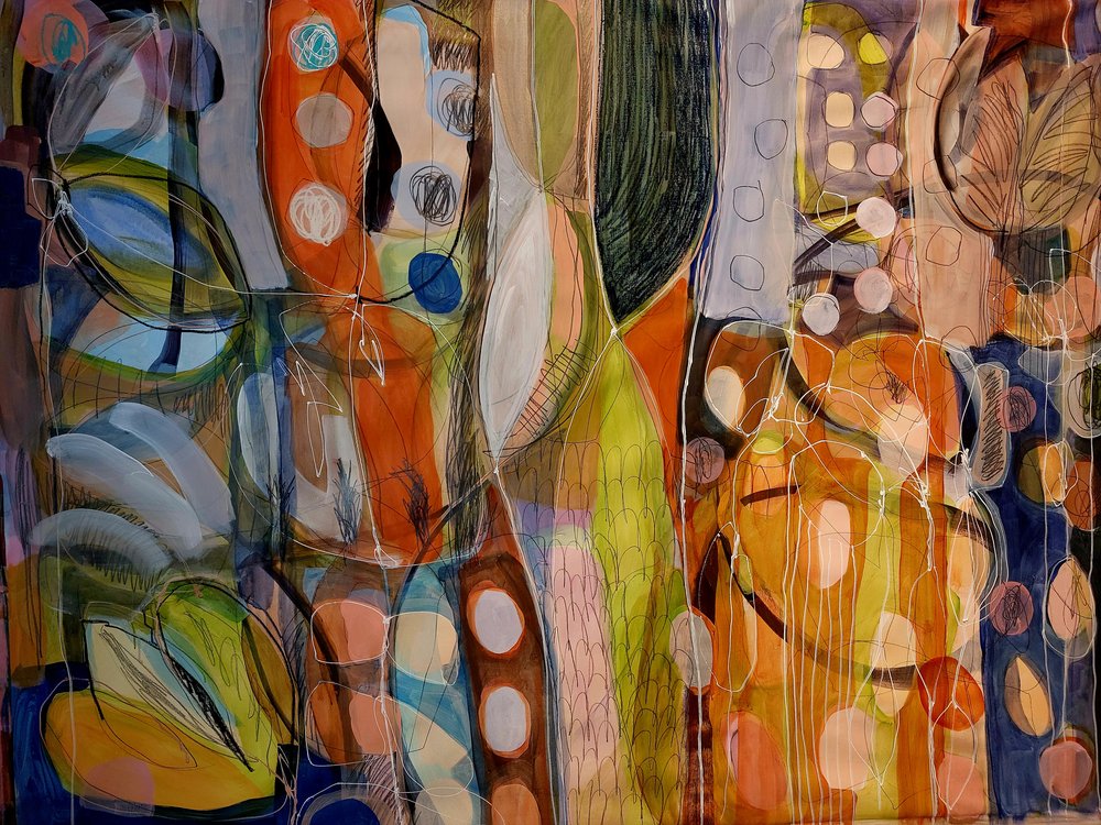 Formes organiques éclatantes - Monika Riethmueller