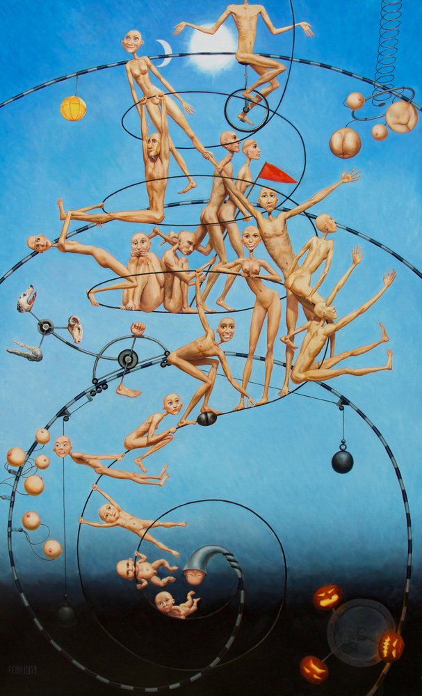 Le parcours en spirale de la vie - Myriam Feuilloley