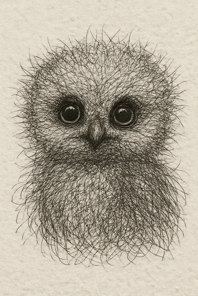 Adorable petit hibou tout doux - Natalie Bruns